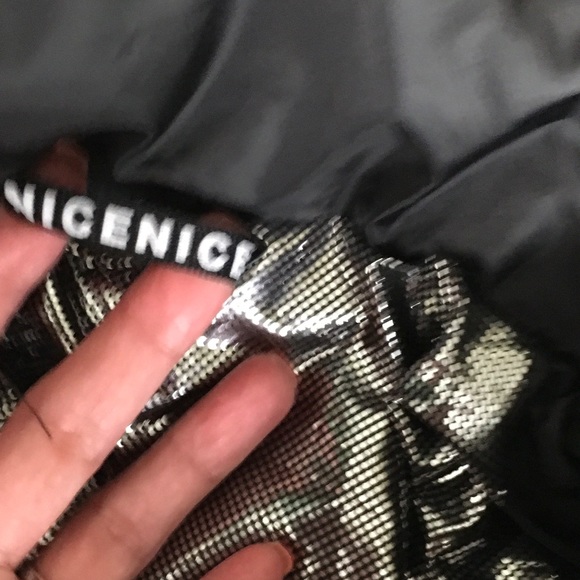 Rare NiceNice Japanese Ski Puffer Hooded Jacket S - Picture 8 of 12